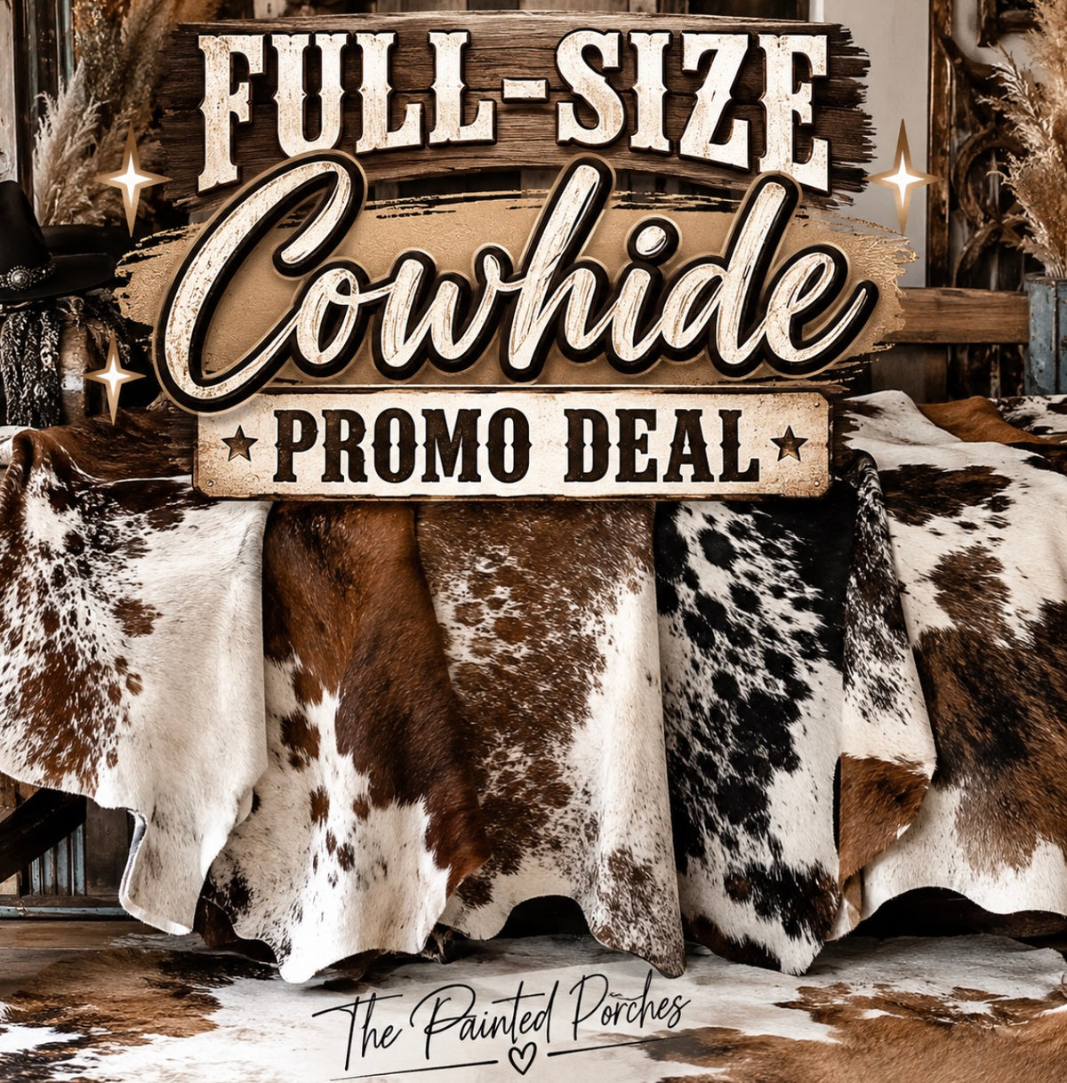 FREEBIE PROMO - only for full size hide purchase