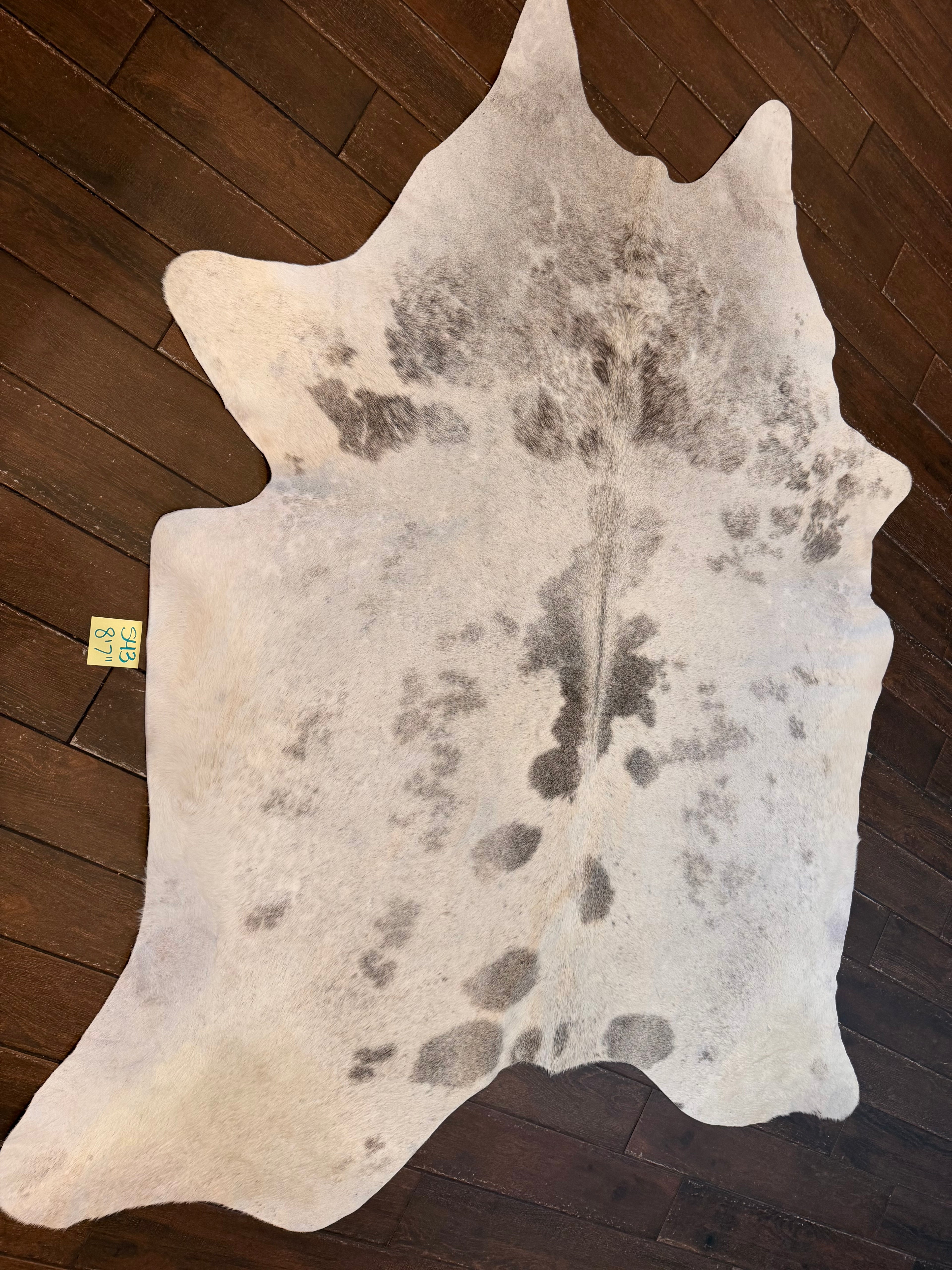 Full size cowhide (exotic)- # s43-8’7”