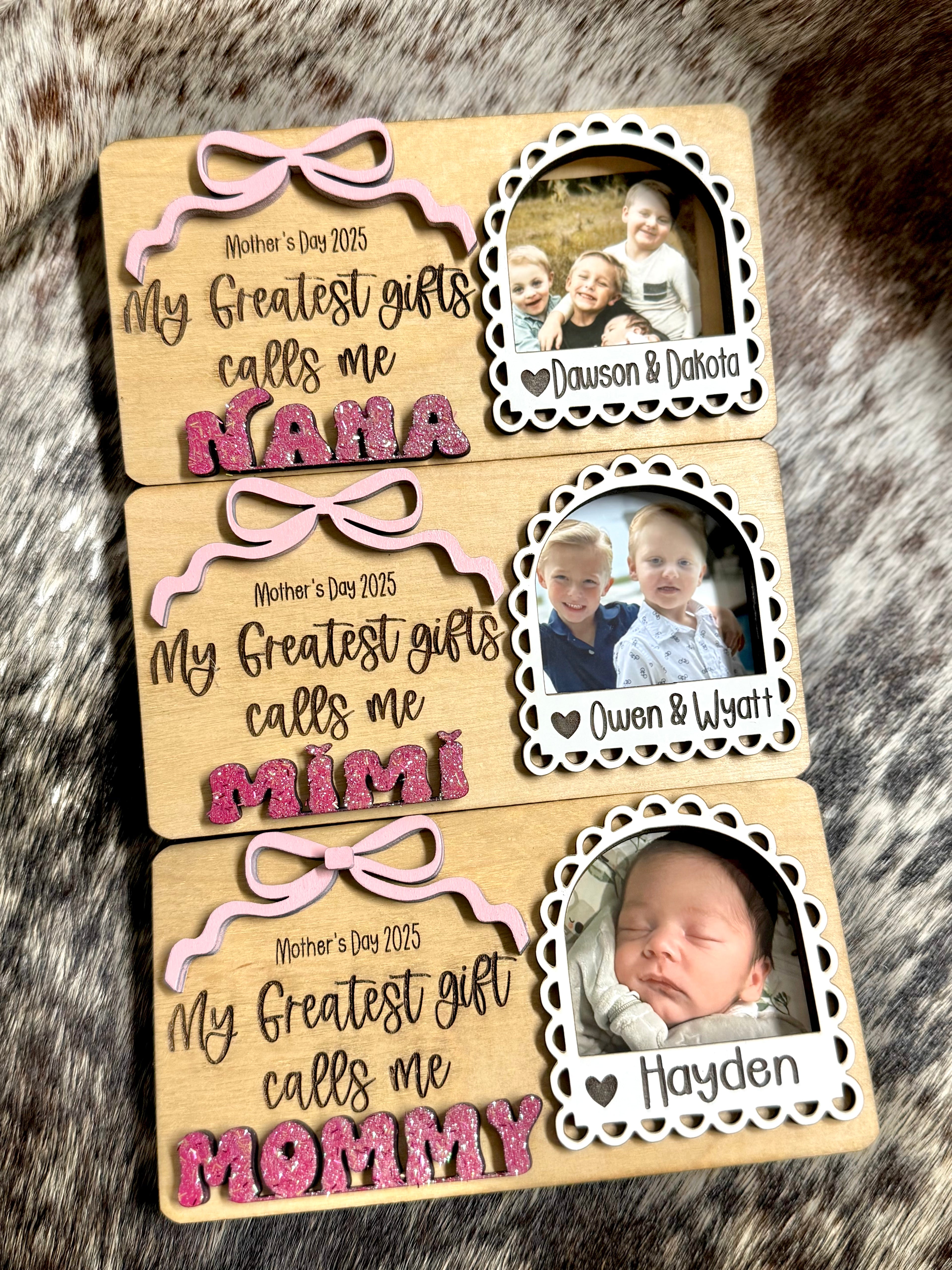 Mother’s Day visor clip or magnet