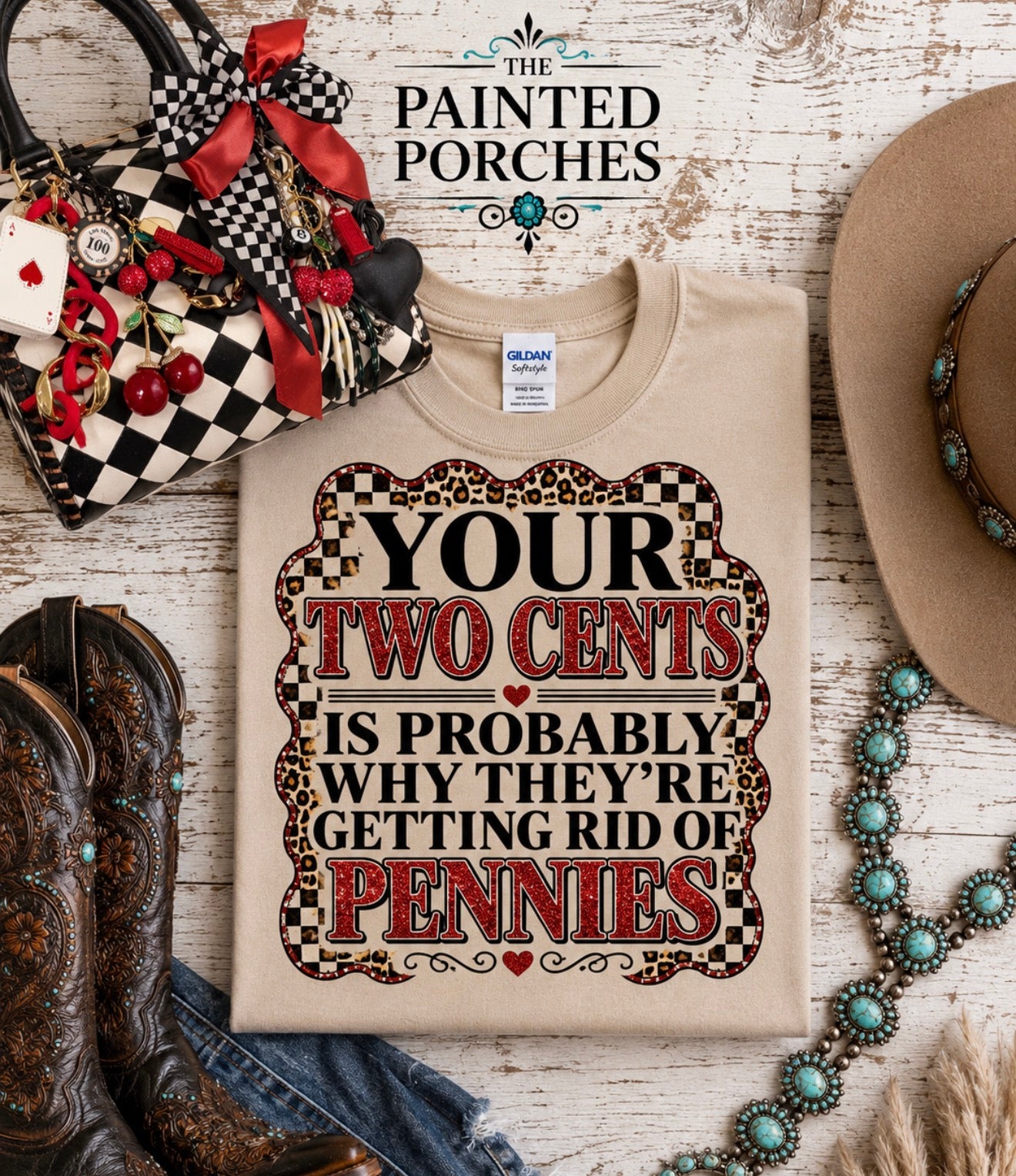 The Painted Porch graphic Tee