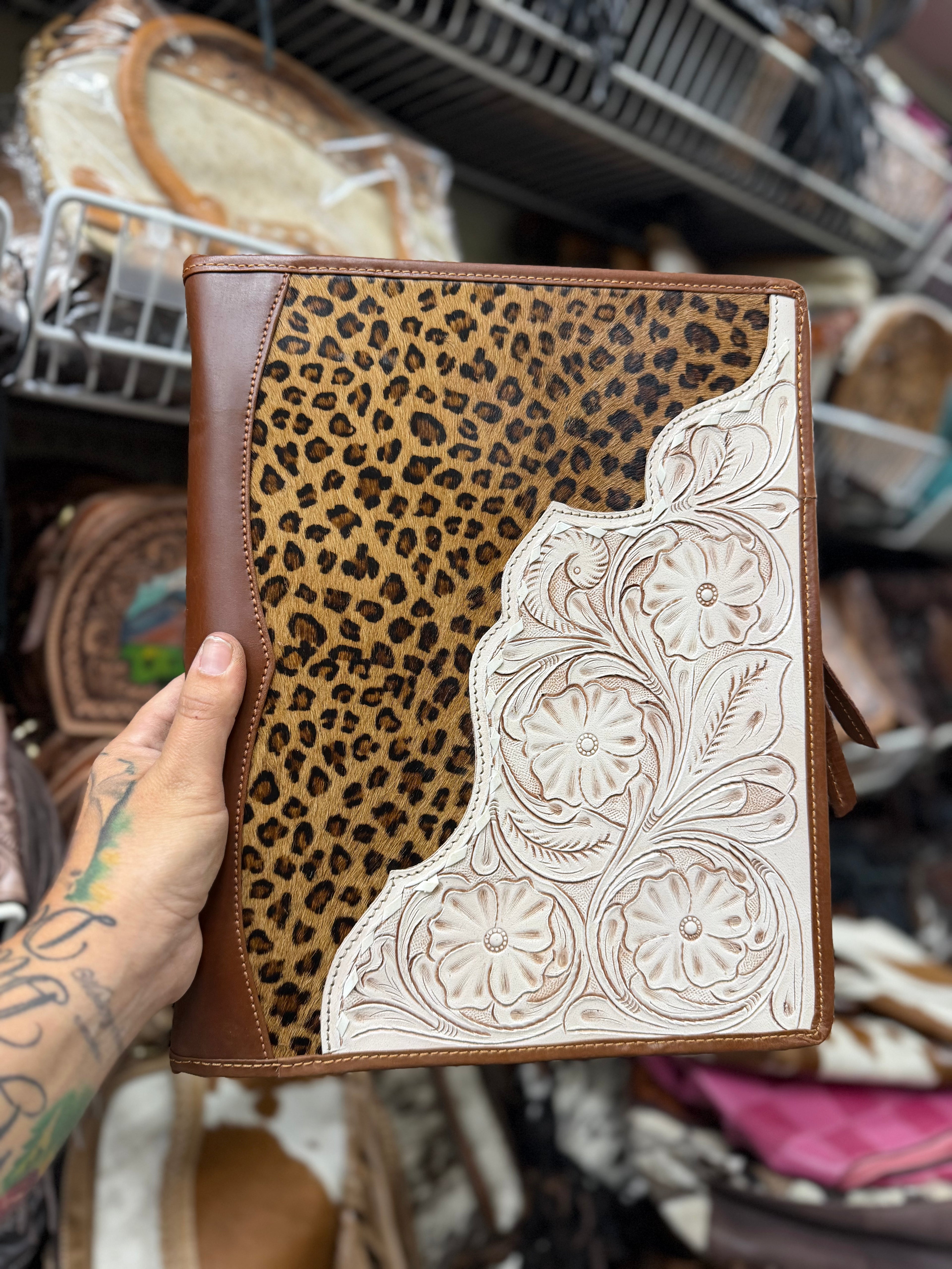 hand Tooled Binder