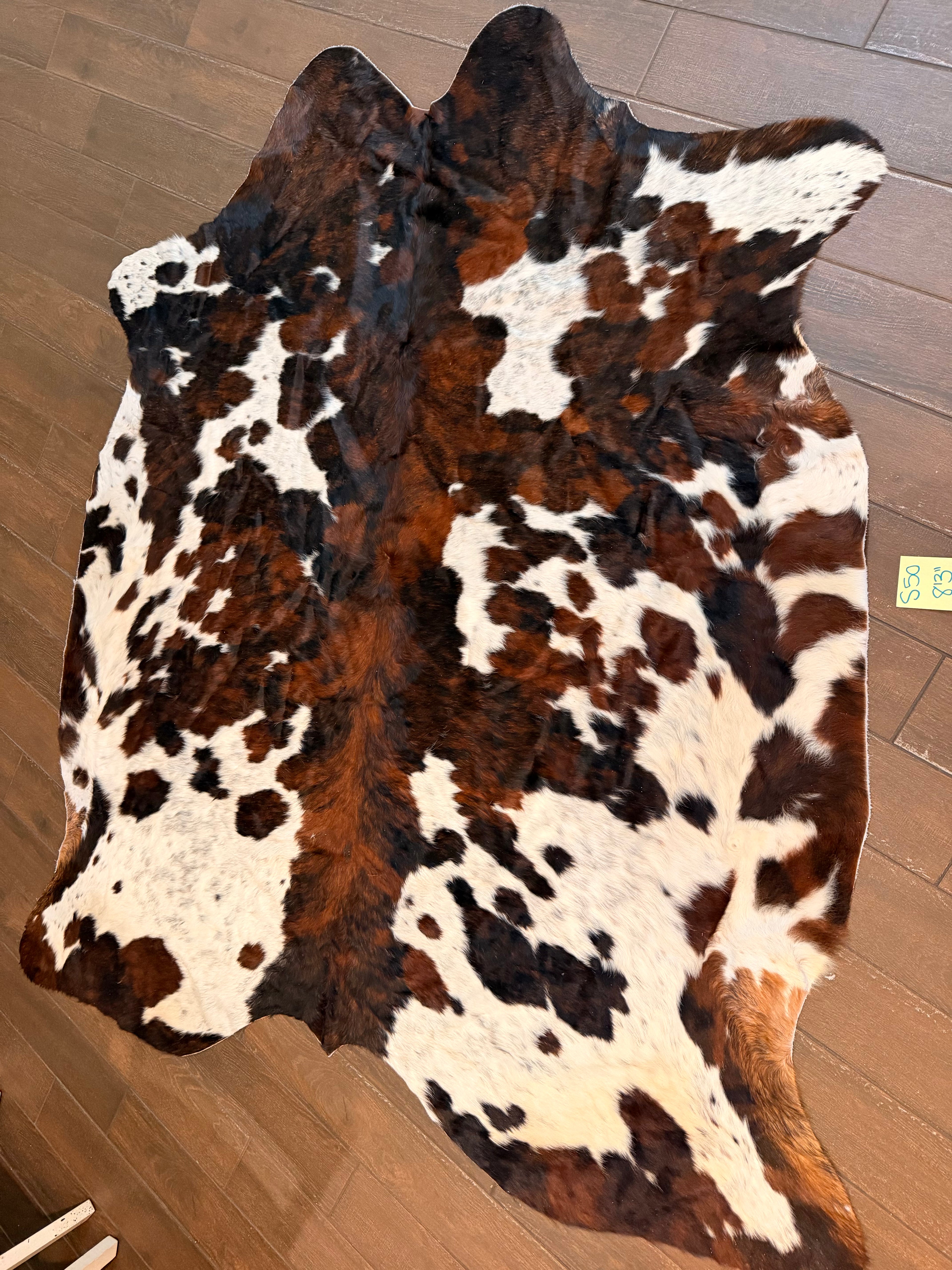 Full size cowhide (exotic)- # s50. 8’3”