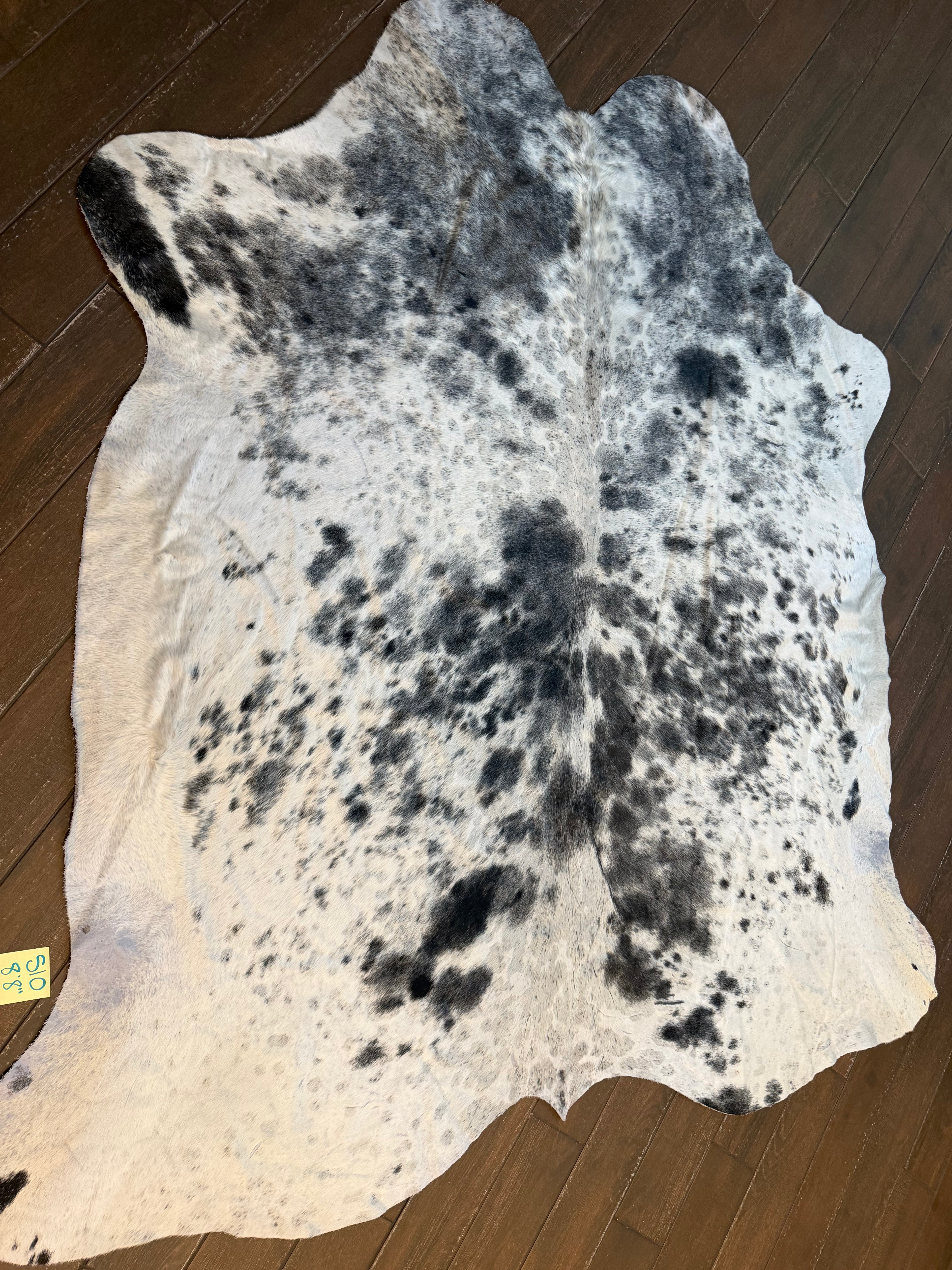 Full size cowhide (exotic)- # s10-8’8”