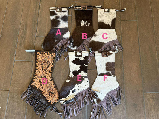 Reversible Xmas stockings