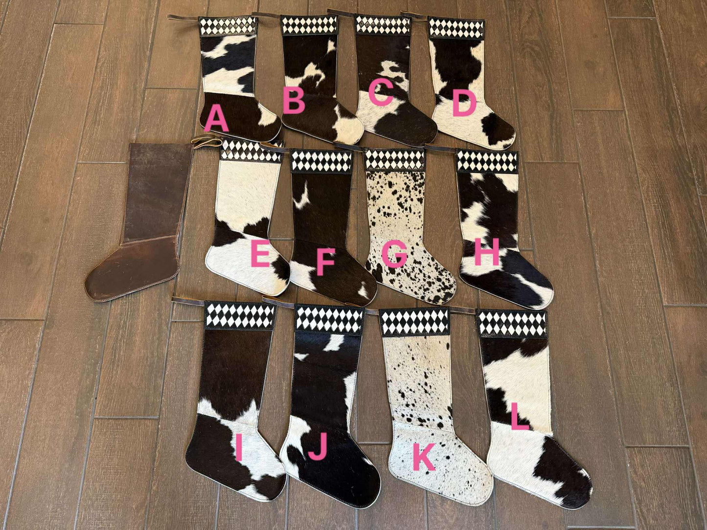 Reversible Xmas stocking