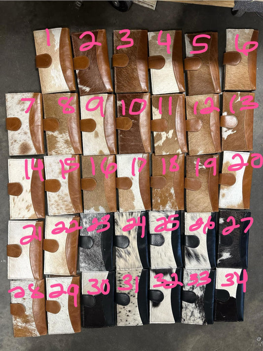 Engraved or plain small wallets