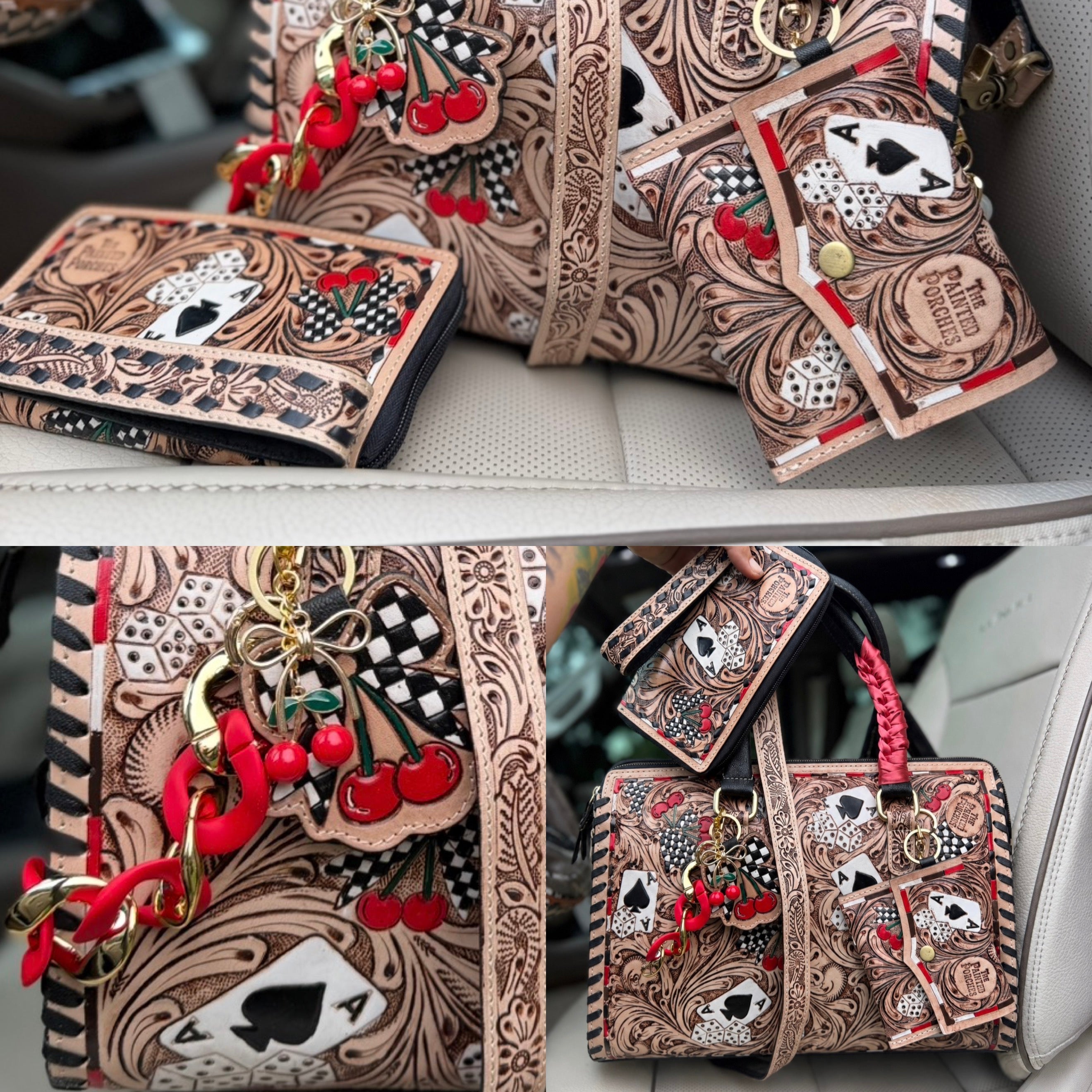 "The Payday" speedy bag  set of 4 -duffle - by the Painted Porches