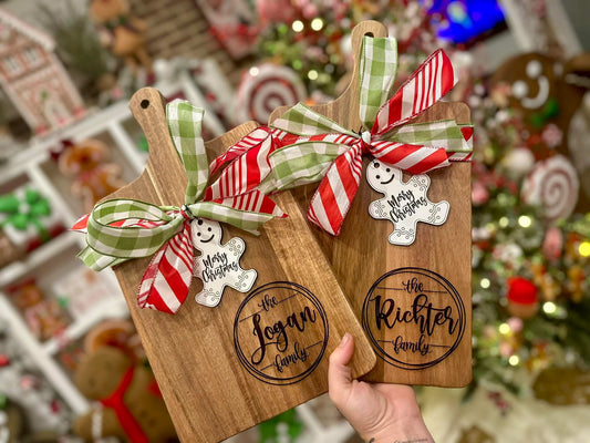 Gingerbread cutting board