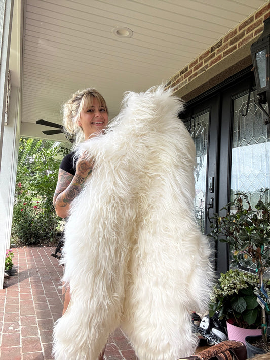 $100 Icelandic sheep hide!:)
