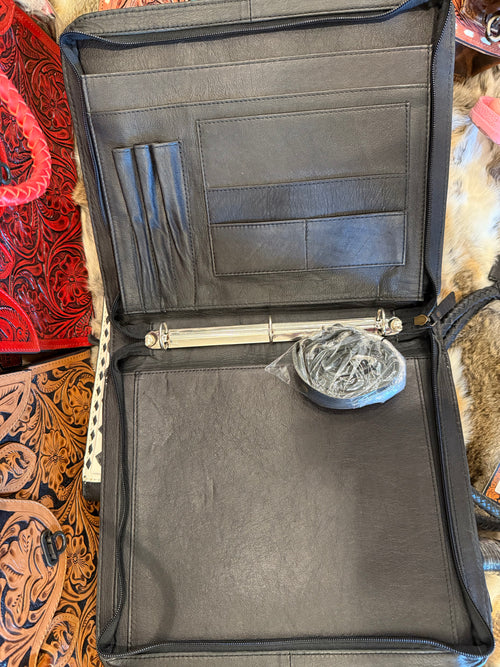 Binder with strap