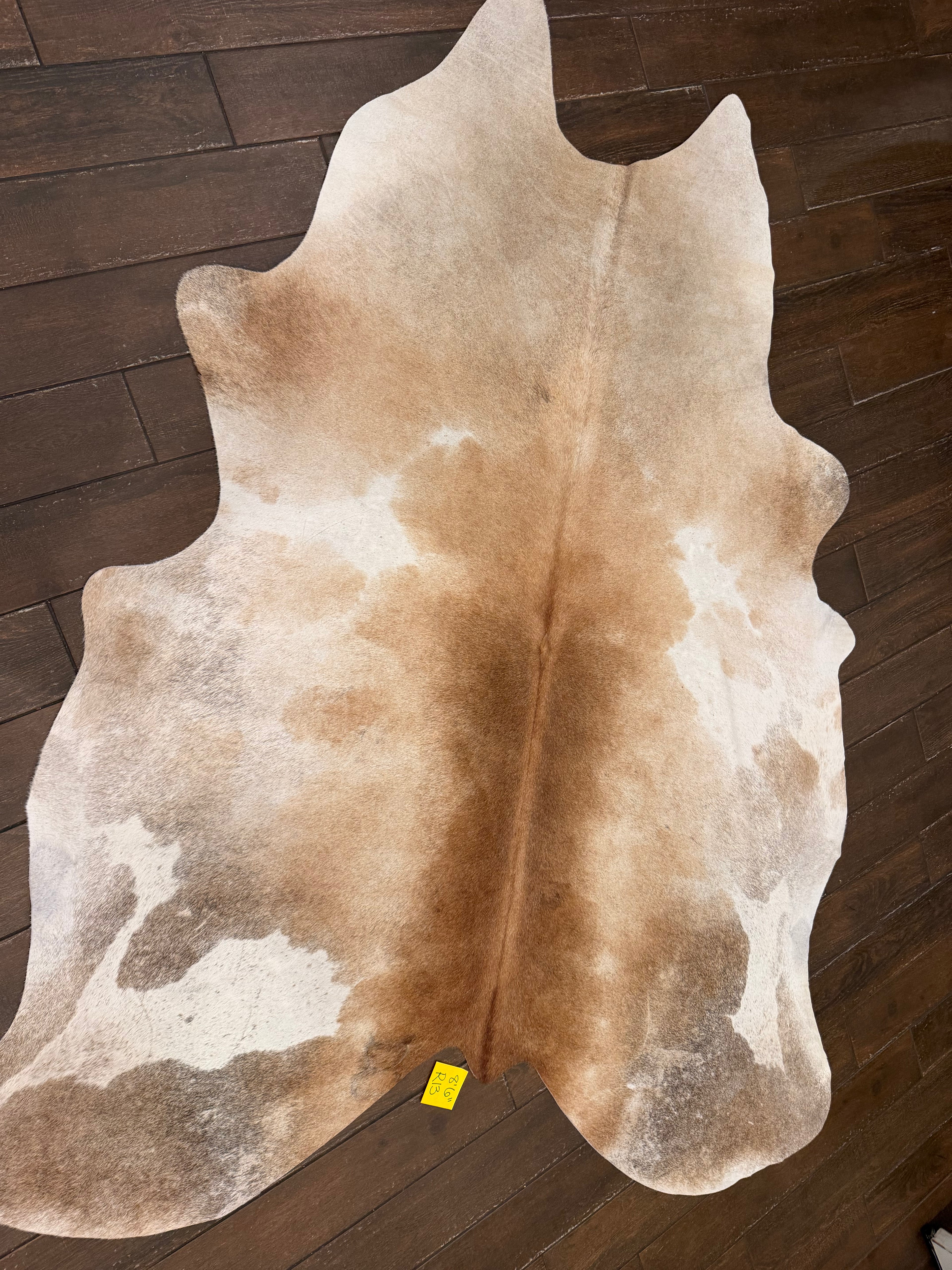 Full size cowhide (exotic)- # R13-8’6”