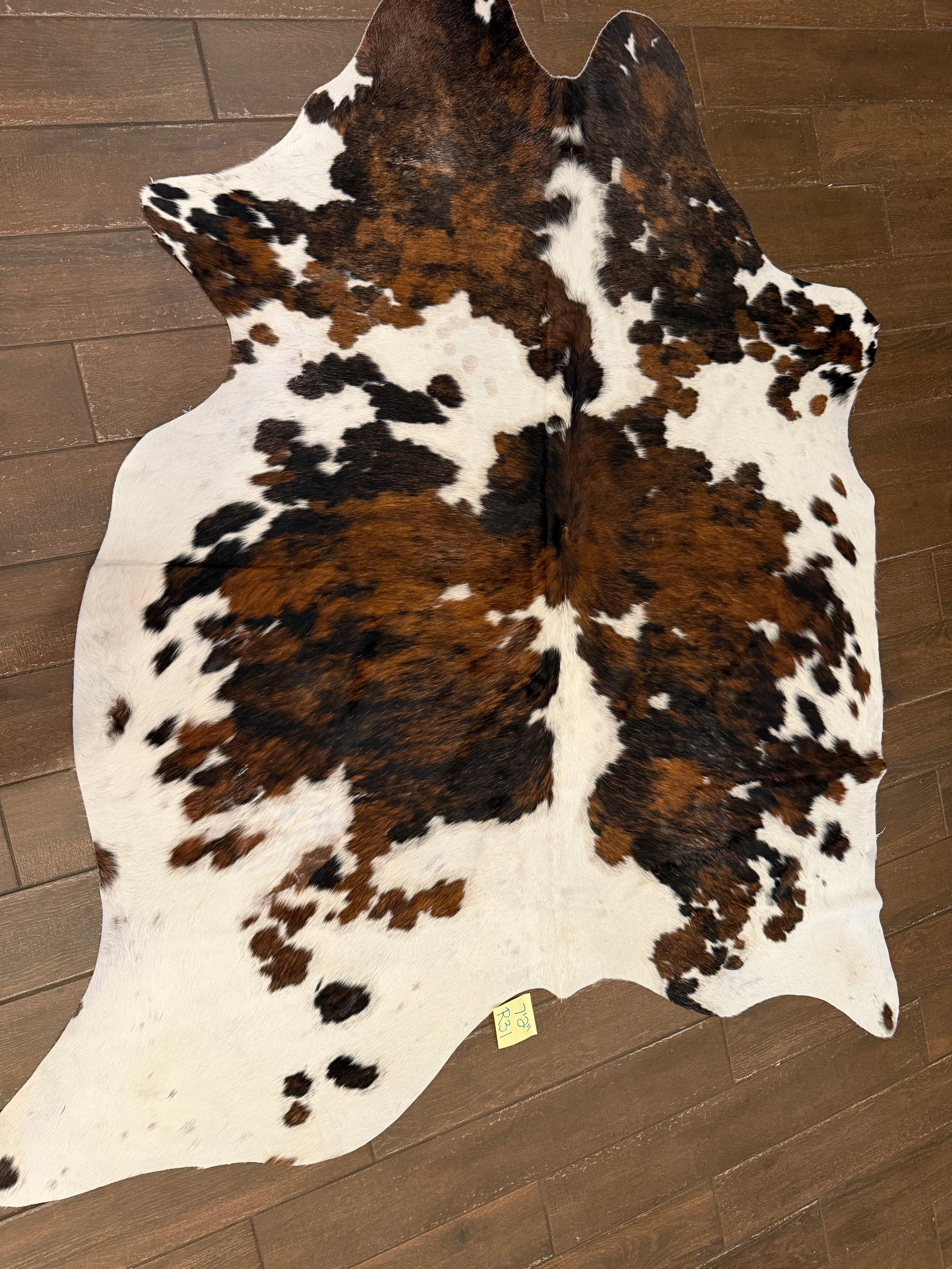 Full size cowhide (exotic)- # R31-7’2”