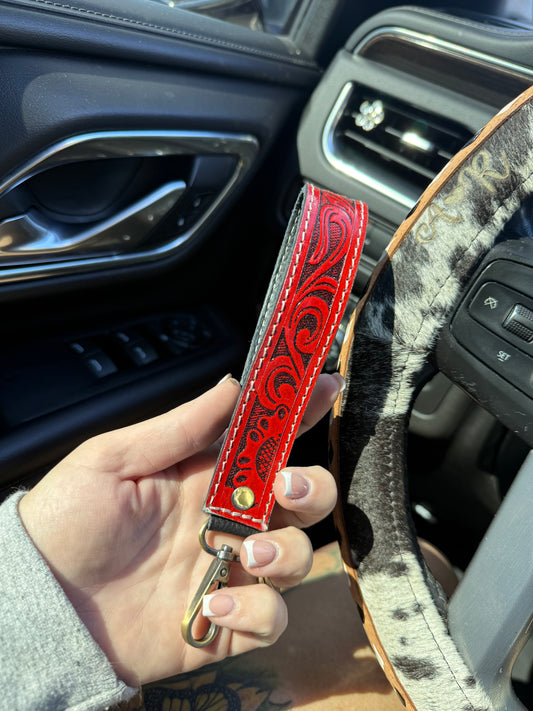 Red Key wristlet