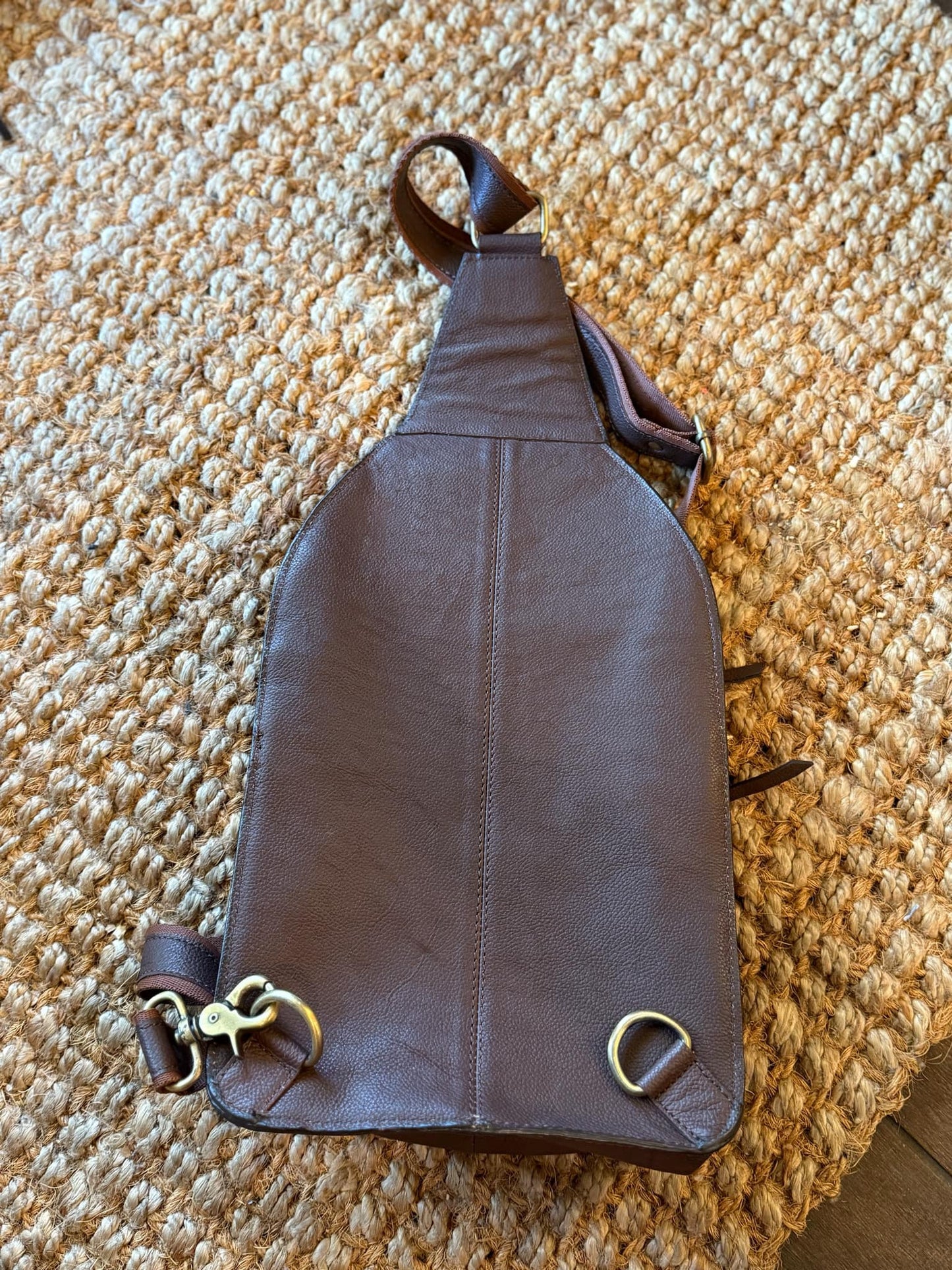 Crossbody book bag