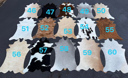 Set B - Calf size hides - 36”-39”