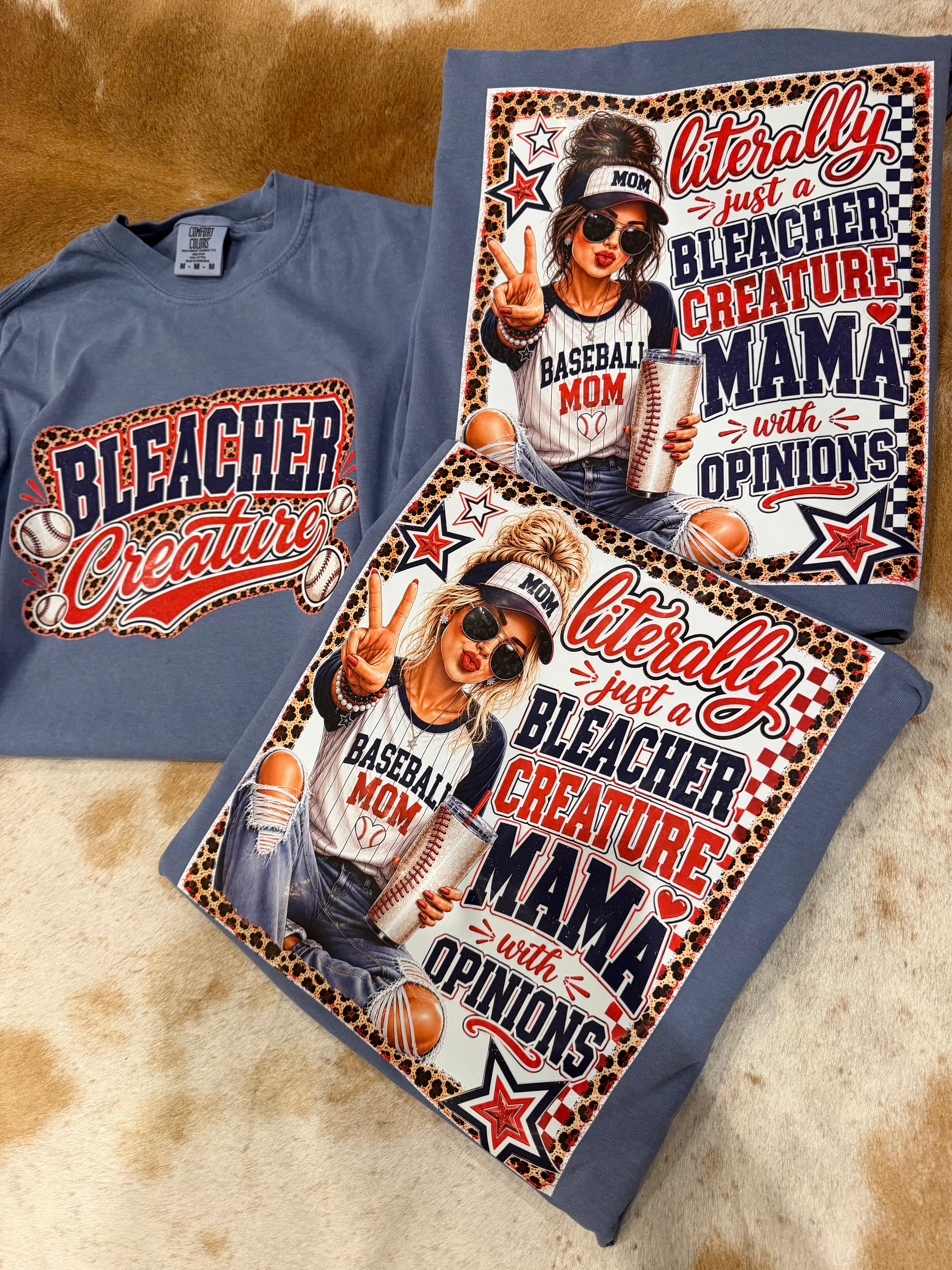 comfort color baseball mama