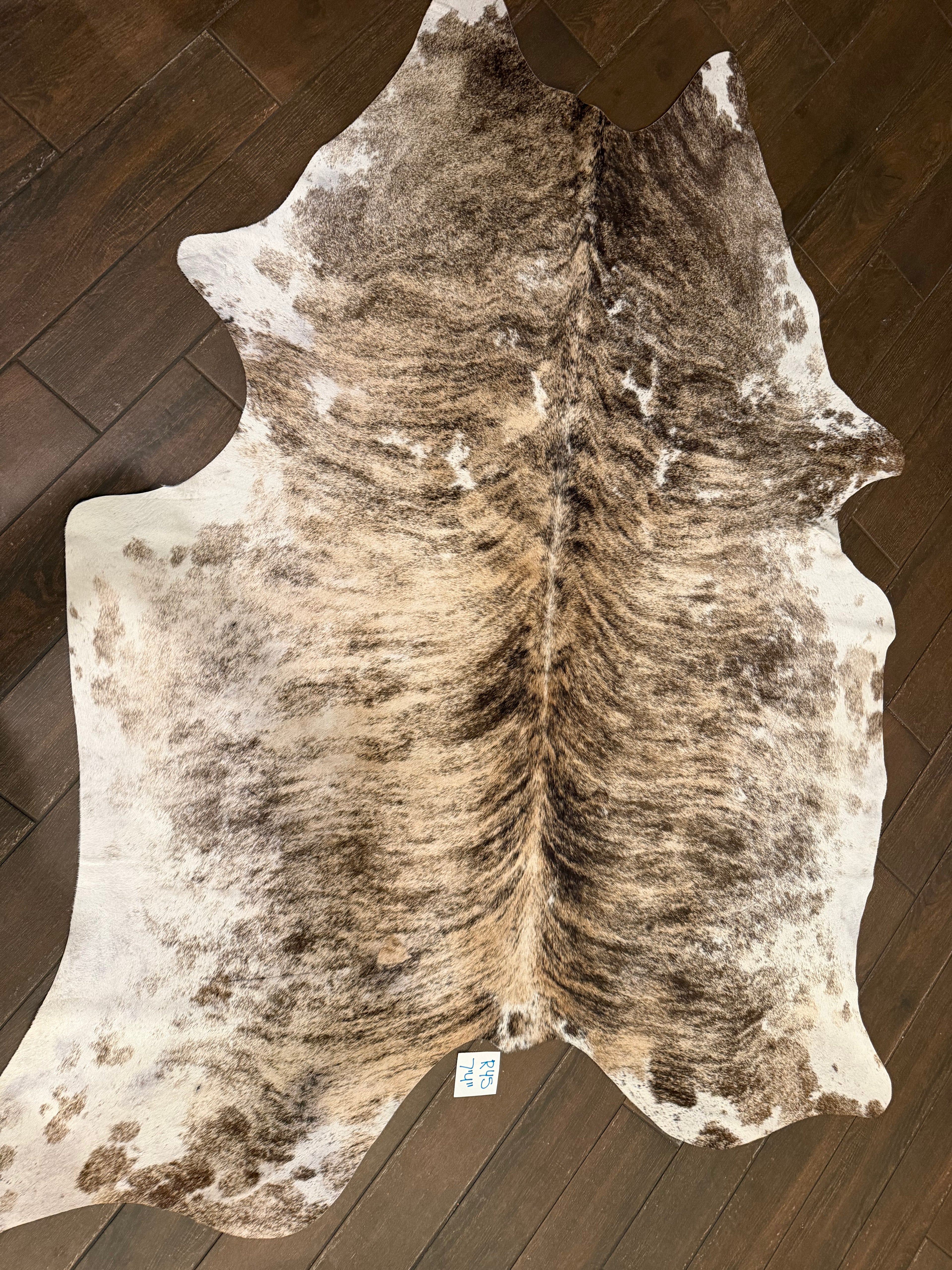 Full size cowhide (exotic)- # R45- 7’4”