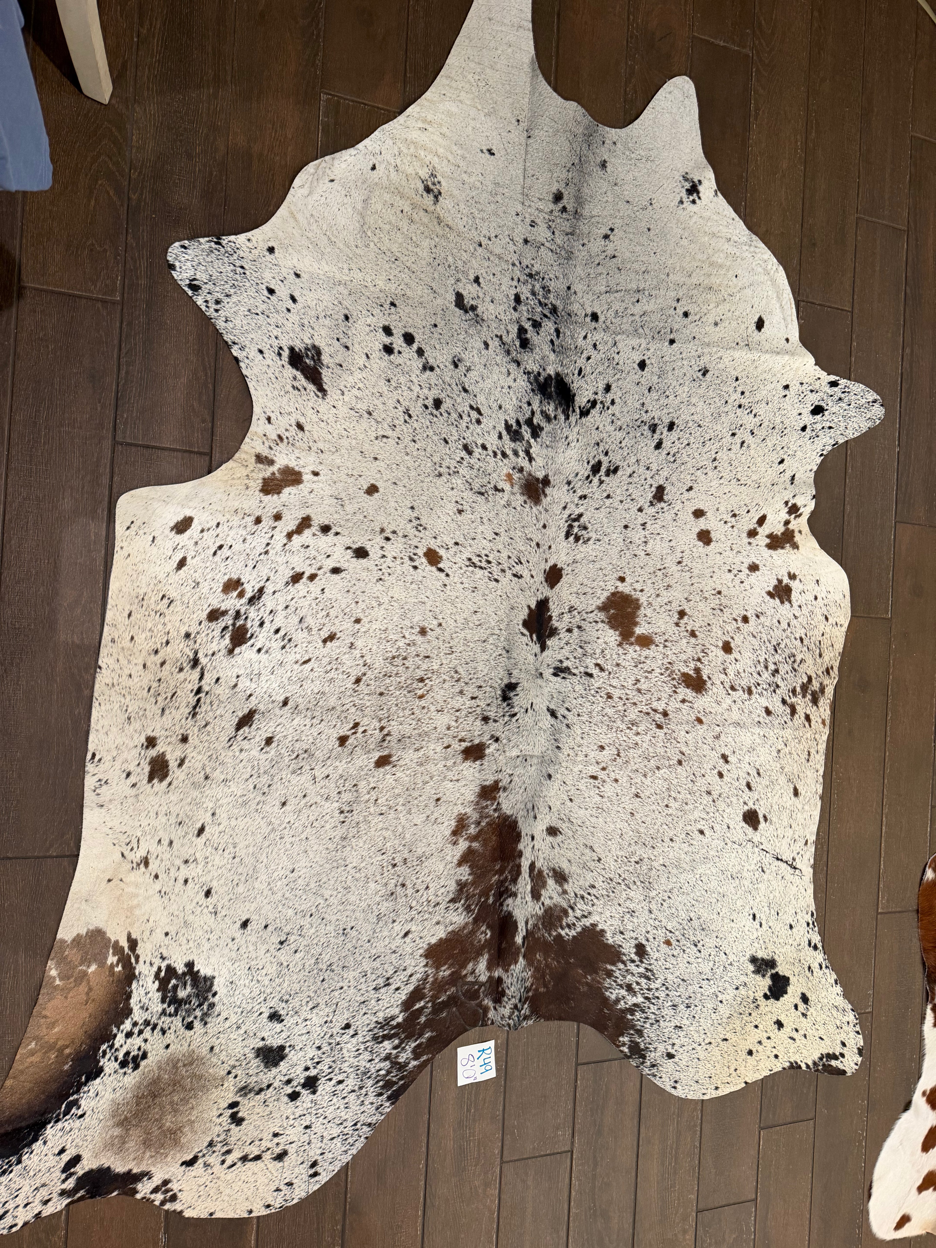 Full size cowhide (exotic)- # R49- 8’0”