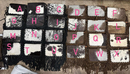 Cowhide crossbody special