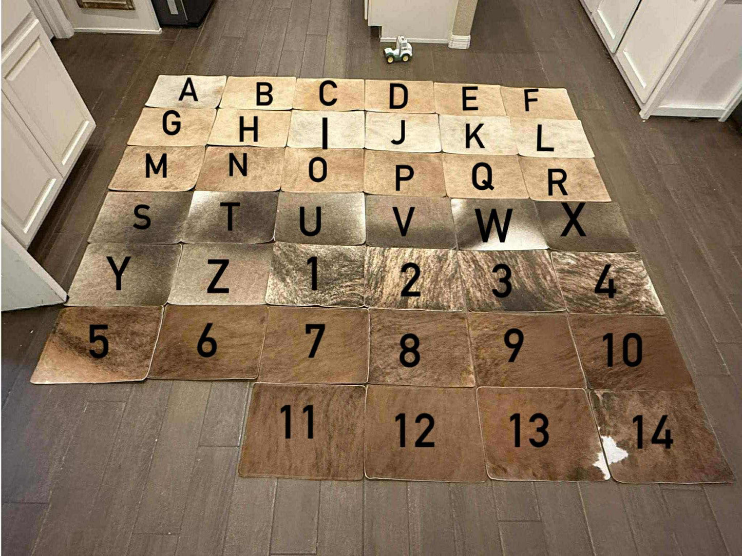 Cowhide Placemats - sold individually