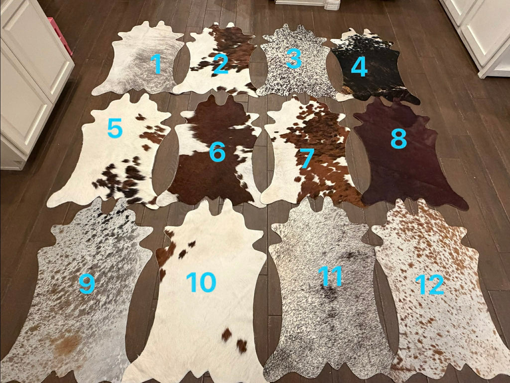 NEW - Calf size hides - 36”-39”