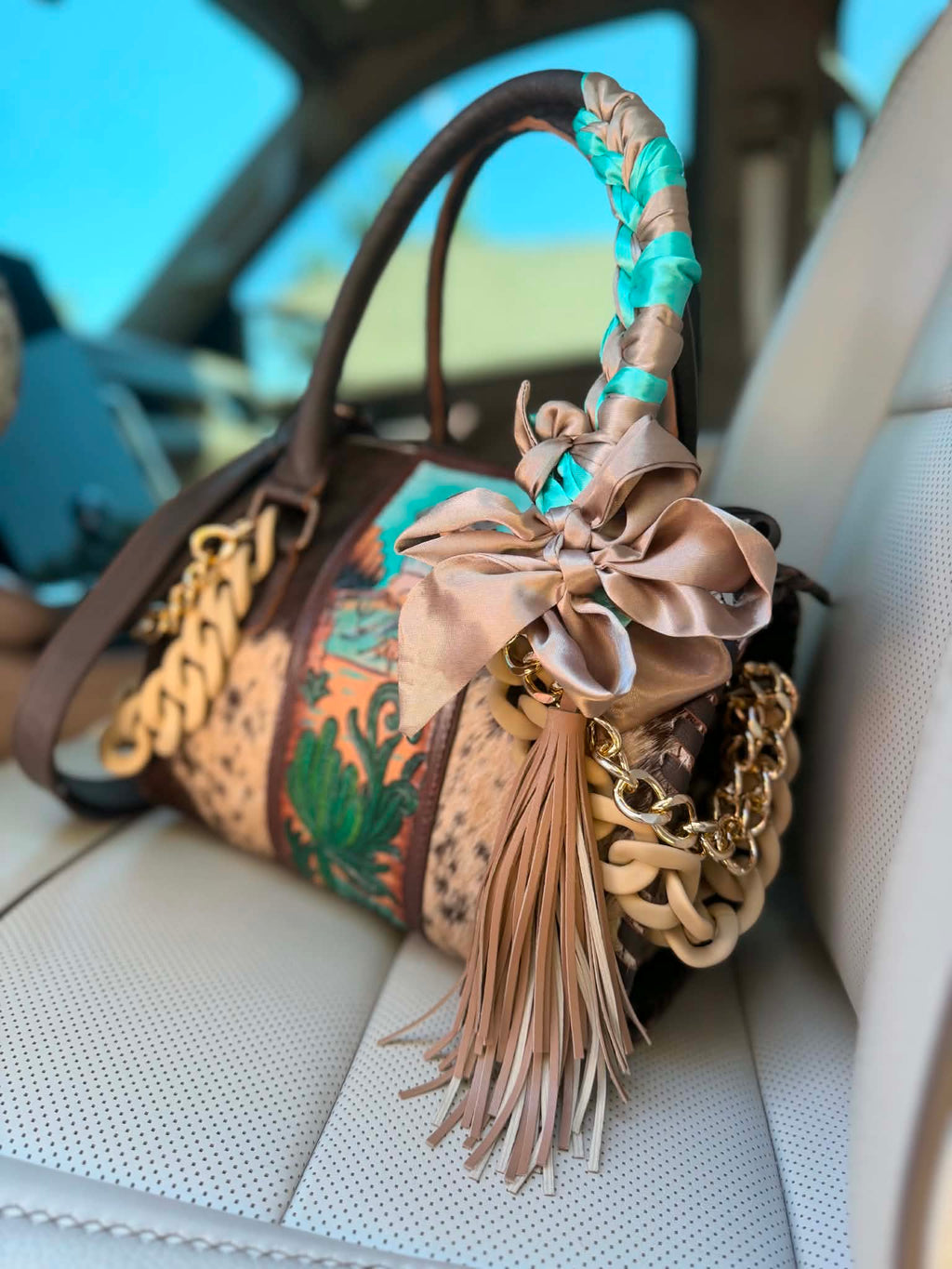 Desert Abduction Darling 👽🌵✨ Medium speedy tote