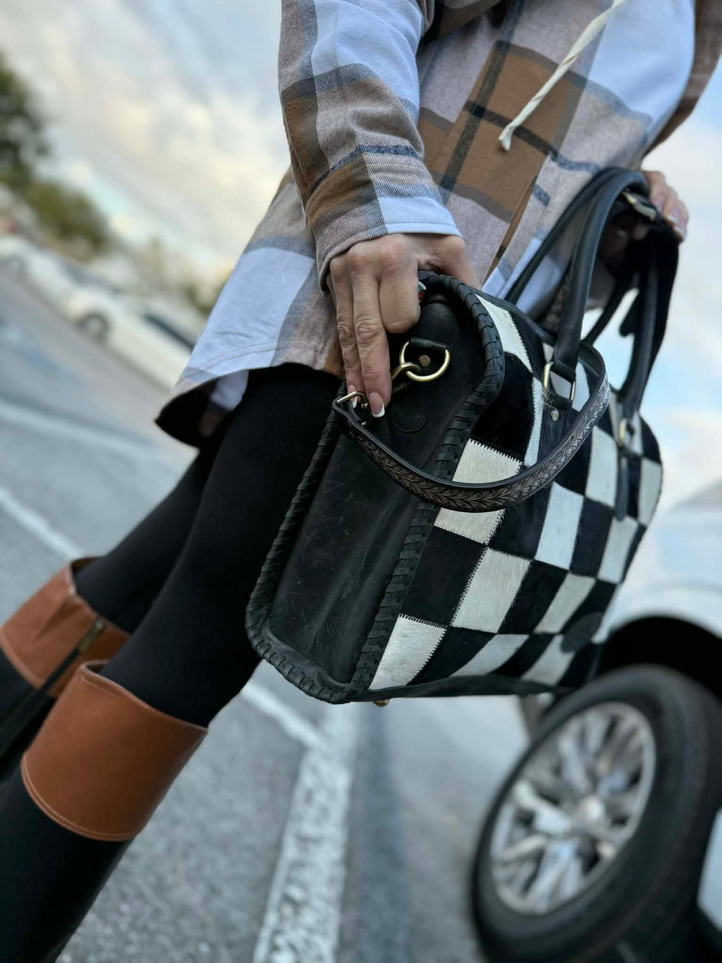 The "Loretta" patchwork bag - by The Painted Porches