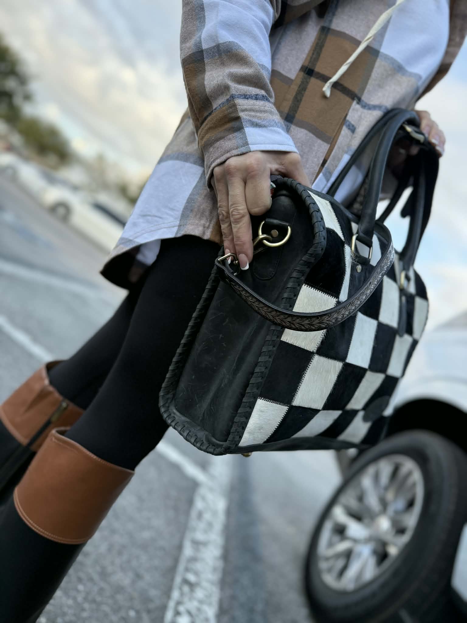 The "Loretta" patchwork bag - by The Painted Porches