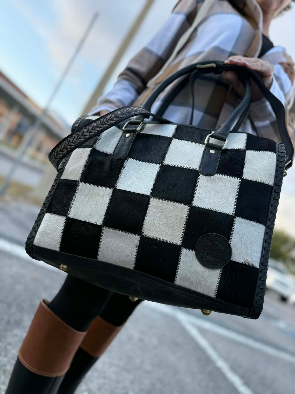 The "Loretta" patchwork bag - by The Painted Porches