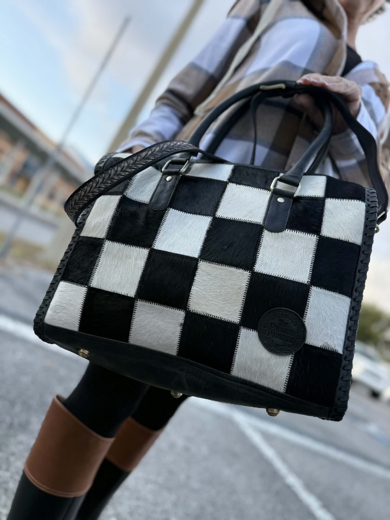 The "Loretta" patchwork bag - by The Painted Porches